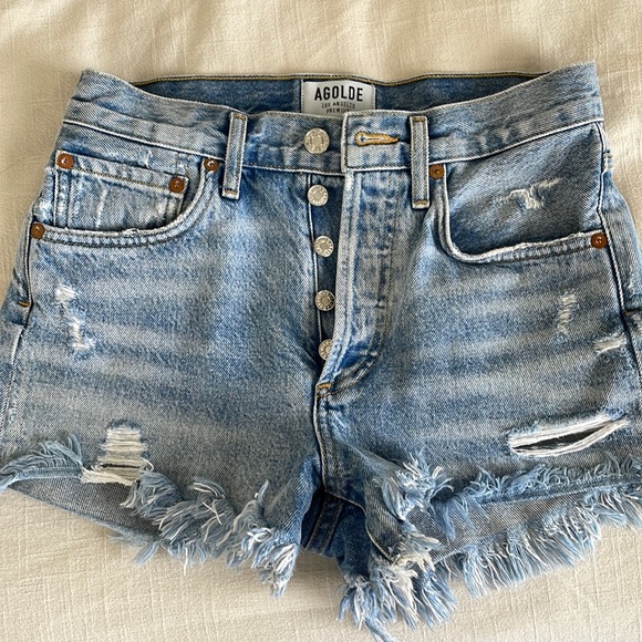 AGOLDE Parker denim jean shorts - Picture 5 of 5